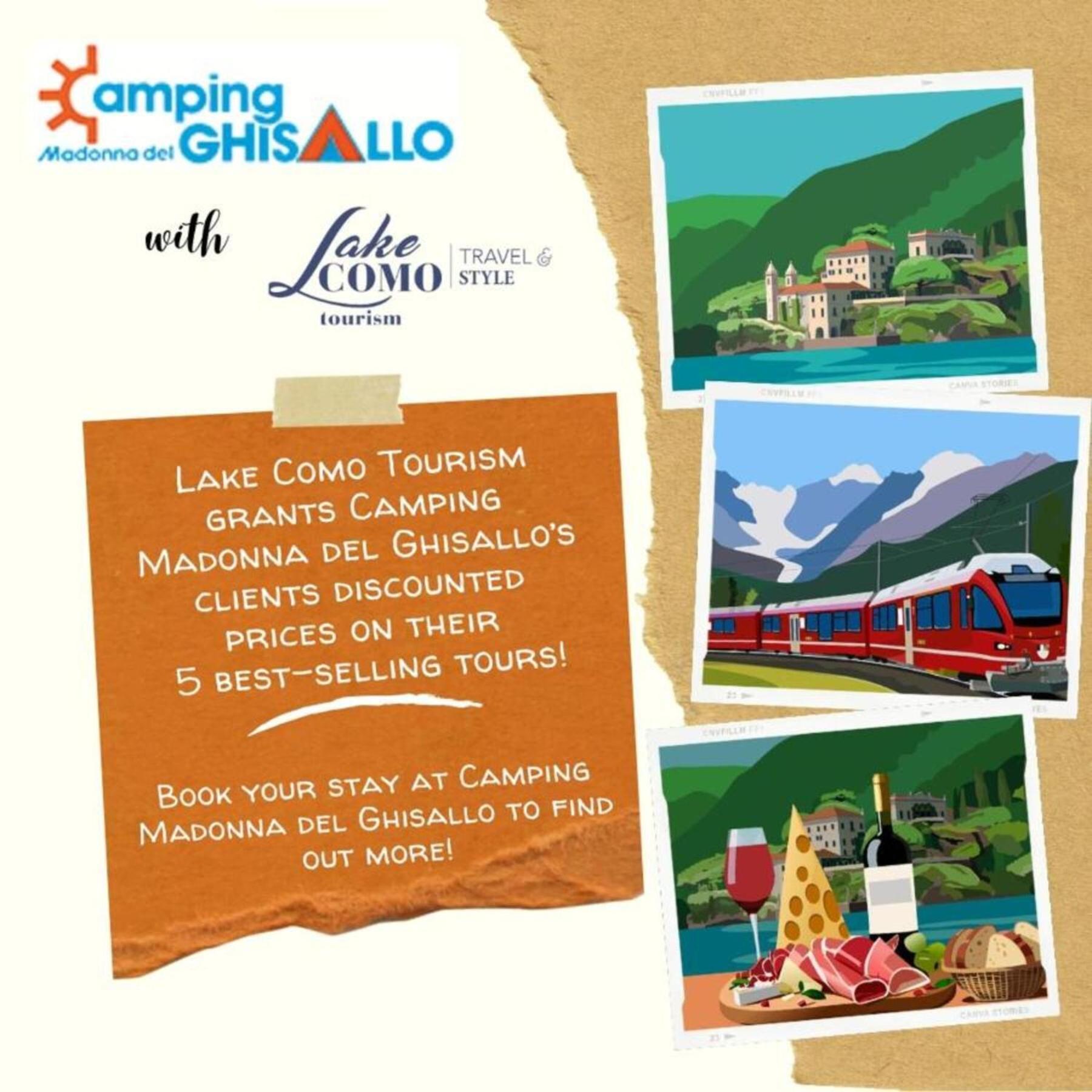 Campeggio Madonna Del Ghisallo Oliveto Lario Exterior foto